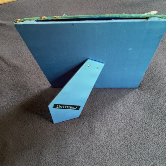 Photo Frame by Christiana Beaded Silk Brand New - Picture 6 of 12